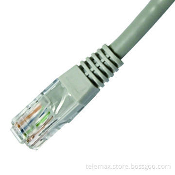 Cat.6 UTP Patch Cord PVC Jacket Grey color